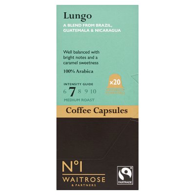 No.1 Lungo Coffee Capsules 20s