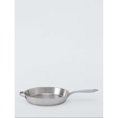 John Lewis The Pan 2.0 Stainless Steel Frypan, 30cm