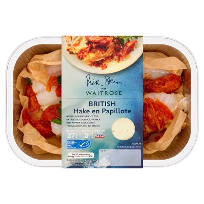 Rick Stein with Waitrose British Hake en Papillote