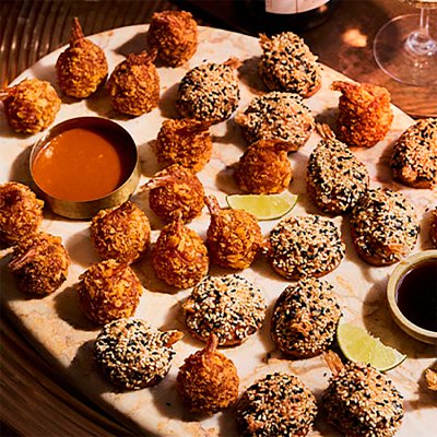 No.1 32 Piece Prawn Toast & Croquettes Canape Selection