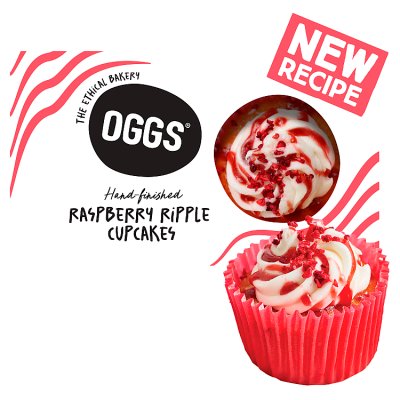 OGGS Raspberry Ripple Cupcakes
