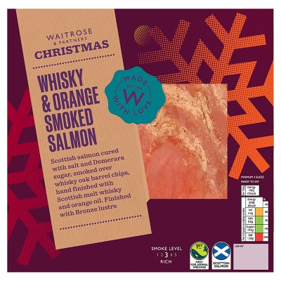 Waitrose Xmas Whisky & Orange Smkd Salmon