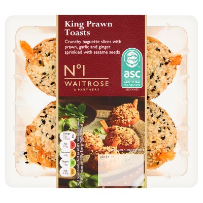 No.1 King Prawn Toasts