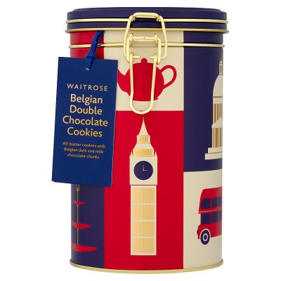 Waitrose Belgian Double Chocolate Cookies
