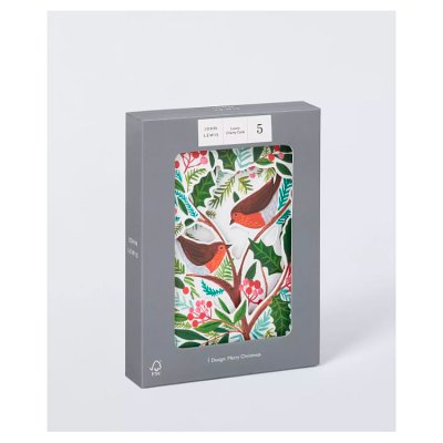 LUX Pop Out Robin Christmas Cards