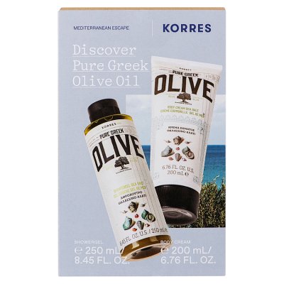 KORRES Sea Salt Shower Gel & Body Cream