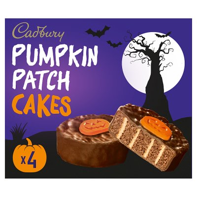Cadbury 4 Pumpkin Patch Cakes