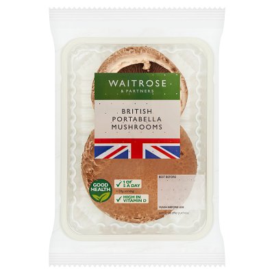 Waitrose Portabella Mushrooms