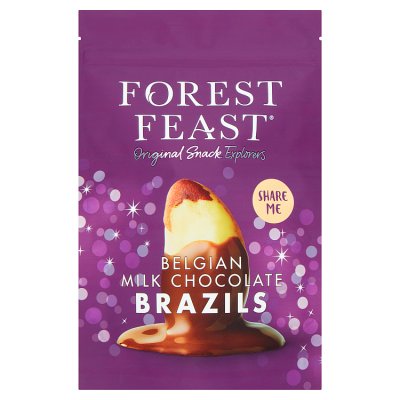 Forest Feast Milk Chocolate Brazils