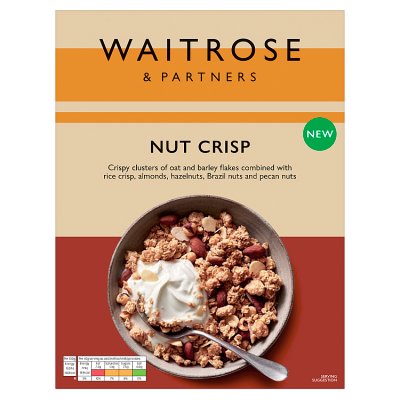 Waitrose Nut Crisp Breakfast Cereal
