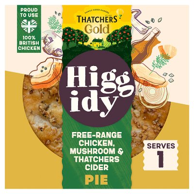 Higgidy Chicken and Thatchers Cider Pie