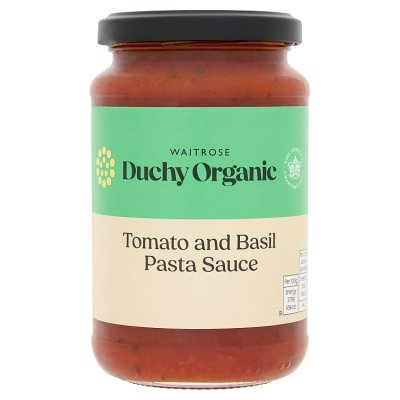 Waitrose Duchy Organic Tomato and Basil Pasta Sauce