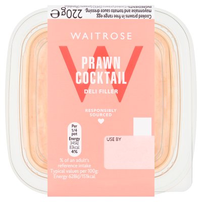Waitrose Prawn Cocktail Deli Filler