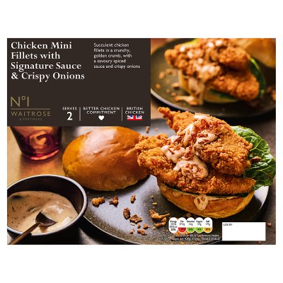 No.1 Chicken Mini Fillets with Signature Sauce & Crispy Onions