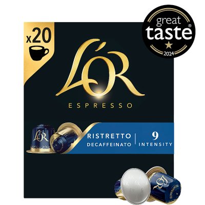 L'Or Espresso Ristretto Decaf Capsules 20s
