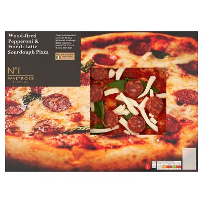 No.1 Wood-fired Pepperoni & Fior Di Latte Sourdough Pizza