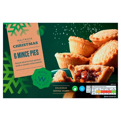 Waitrose Christmas 6 Mince Pies