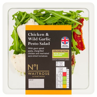 Waitrose No1 Chicken & WGarlic Pesto Sld