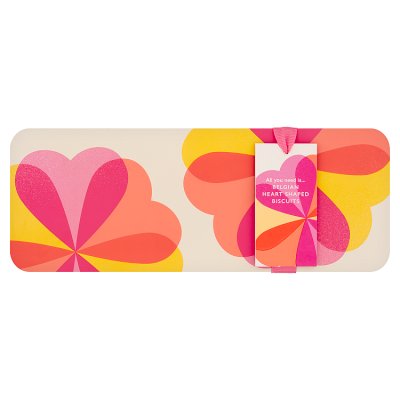 Waitrose Belgian Heart Shaped Biscuits