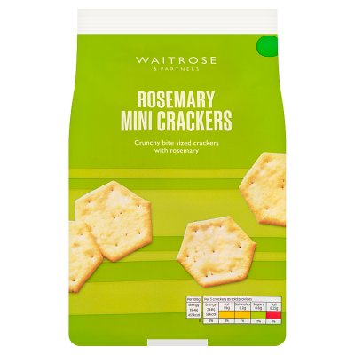 Waitrose Rosemary Mini Crackers