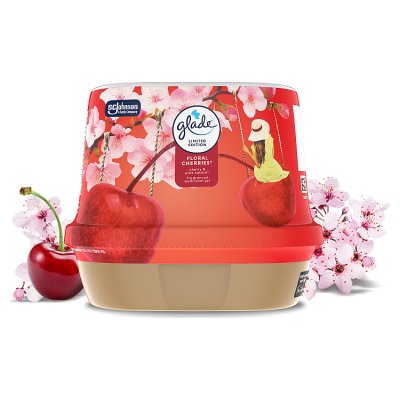 Glade Bathroom Gel Air Freshener Floral Cherries