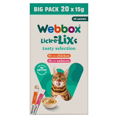 Webbox Lick-e-Lix Mixed Flavour
