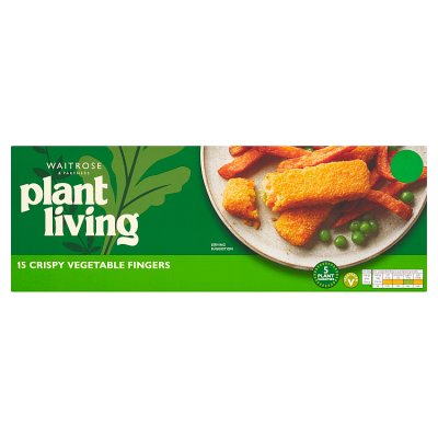 Waitrose Plant Living 15 Crispy Vegetable Fingers