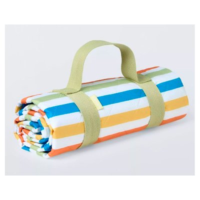JL ANYDAY Stripe Picnic Rug 135 x 135