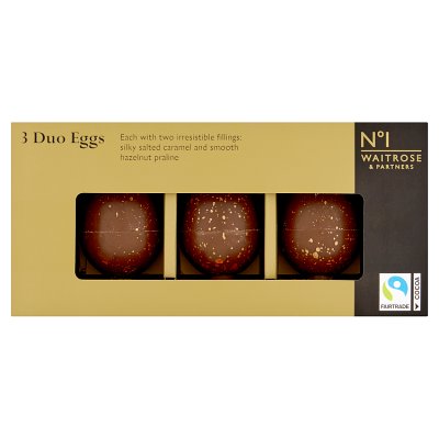 No.1 3 Duo Chocolate Easter Eggs
