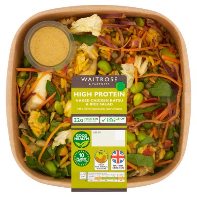 High Protein Naked Chicken Katsu & Rice Salad