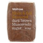Waitrose Fairtrade Dark Brown Muscovado Sugar