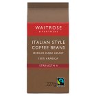 Waitrose Fairtrade Italian Style Ground Coffee227g