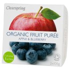 Clearspring Organic Purée Apple & Blueberry
