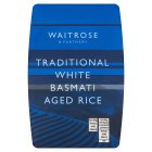 Waitrose Traditional White Basmati Aged Rice