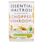 Essential Chopped Mushrooms in Water