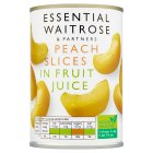 Essential Peach Slices in Grape Juicedrained 248g