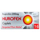Nurofen 200mg Ibuprofen Pain Relief Caplets