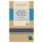 Waitrose English Breakfast Loose Leaf Tea125g