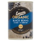 Epicure Organic Black Beansdrained 240g
