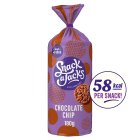 Snack A Jacks Jumbo Chocolate Chip Sharing Rice Cake Crisps