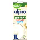 Alpro Organic Soya Long Life No Sugar Dairy Free Milk Alternative
