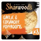 Sharwood's Indian Sides Garlic & Coriander Mini Naan Breads 4 Pack