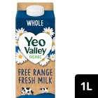 Yeo Valley Organic Fresh Whole Milk1litre