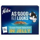 FELIX As Good As it Looks Ocean Feasts Wet Cat Food