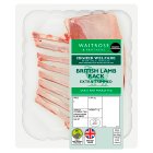 Waitrose British Extra Trimmed Rack of Lamb