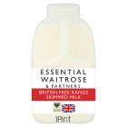 Essential British Free Range Skimmed Milk 1 Pint568ml