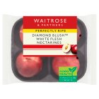 Waitrose Perfectly Ripe Diamond Blush Nectarines4s