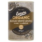 Epicure Organic Bijoux Verts Lentilsdrained 240g