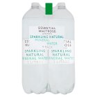 Essential Sparkling Natural Mineral Water4x2litre