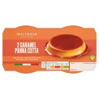 Waitrose Caramel Panna Cotta